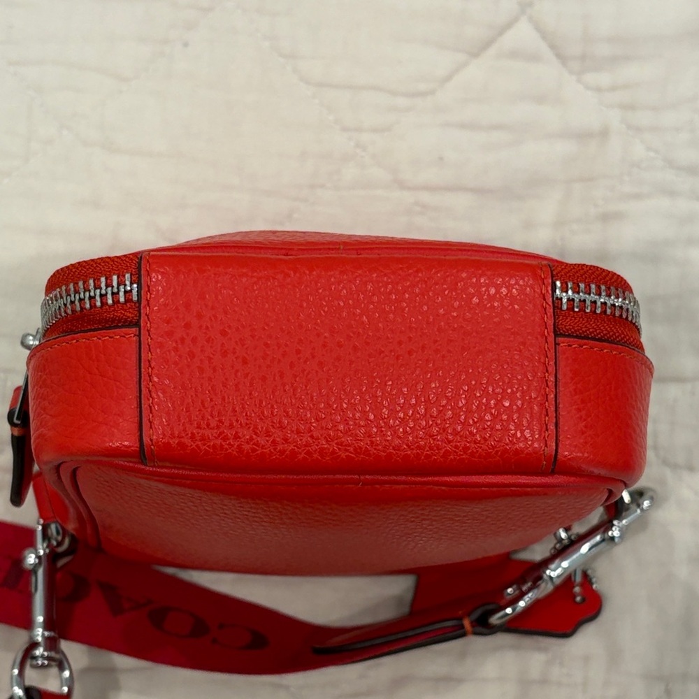 Coach Vibrant Red Crossbody Bag - Picture 7 of 7
